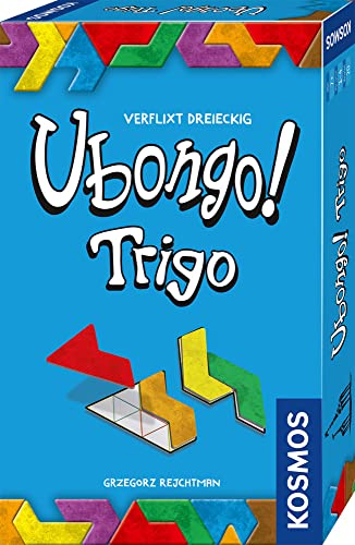 ubongo! trigo, strategisches puzzlespiel für 2-4 spieler, ab 8 jahren
