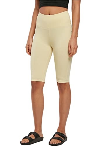 urban classics shorts damen organic stretch jersey cycle yoga softyellow XS