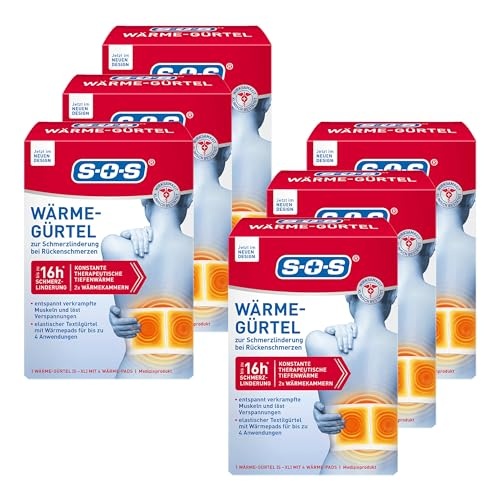 SOS Wärmegürtel 16 Stunden Laufzeit, günstig 5 Euro pro Stück, Prime
