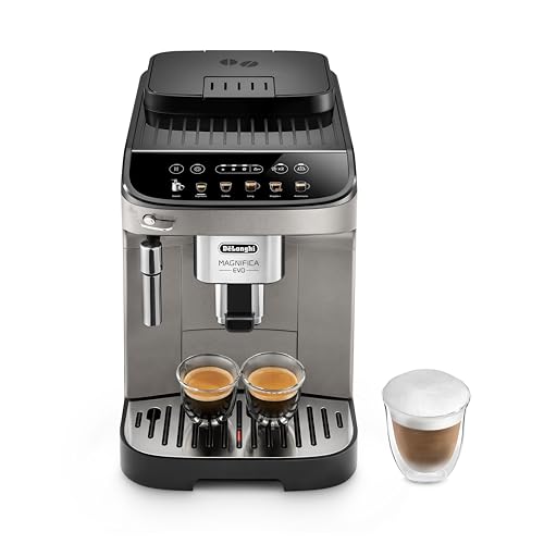 kaffeemaschine de'longhi magnifica evo ecam290.42.tb mit milchaufschäumer, farbdisplay