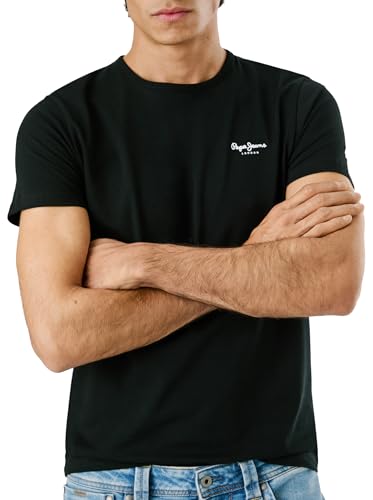 Pepe Jeans Basic Men's T-Shirt Slim Fit, 3 Farben verfügbar