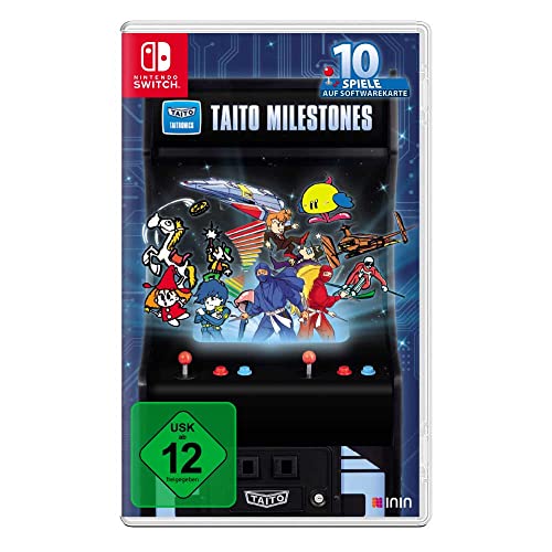 Produktbild: Taito Milestones Nintendo Switch - 10 Klassiker, Pixelgrafik, zeitloser Look