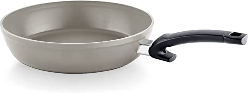fissler ceratal komfort bratpfanne 28 cm keramikbeschichtet aluminium induktion grau