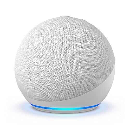 Produktbild: echo dot 5. generation 2022 zertifiziert generalüberholt smarter bluetooth lautsprecher weiß