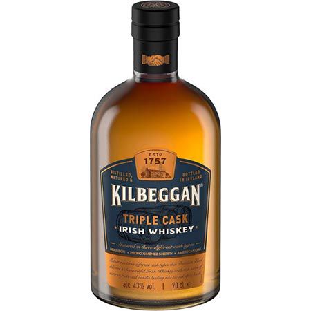 kilbeggan triple cask irish whisky 0,7l 43% für 22,30 statt 27