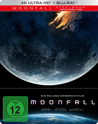 moonfall 4k steelbook limited edition, 4k ultra hd + blu-ray