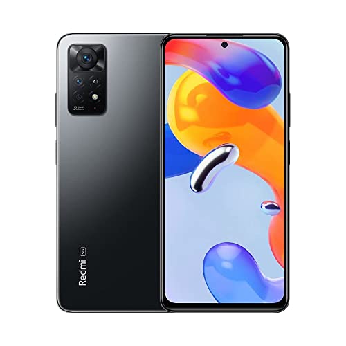 xiaomi redmi note 11 pro 5g smartphone 6,67 zoll fhd+ 120hz 6gb+128gb graphite grey