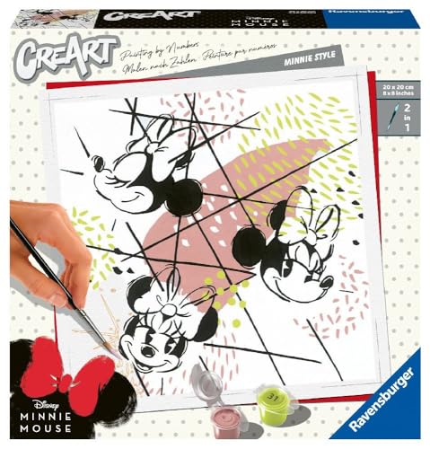 Malen nach Zahlen Ravensburger CreArt 20127 Minnie Style ab 12 Jahren