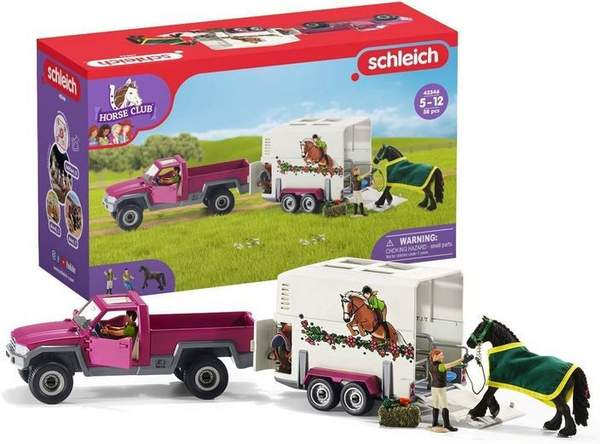 Pick-up mit Pferdeanhänger - schleich 42346 Horse Club