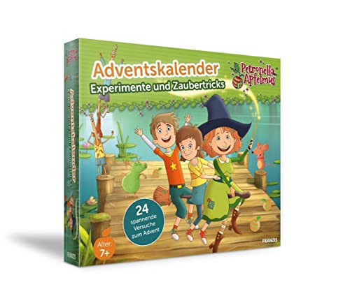adventskalender petronella apfelmus von franzis, experimente und zaubertricks
