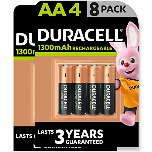 duracell AAA akkus 8x wiederaufladbare akkumulatoren, ideal für fernbedienungen
