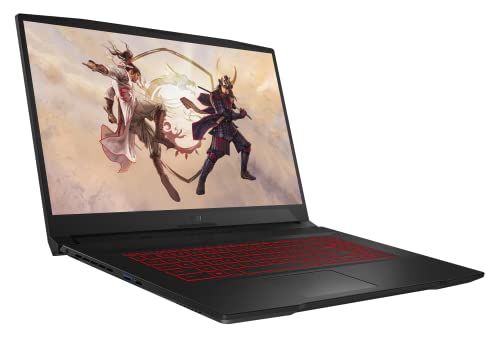 msi katana gf76 gaming laptop, qwertz tastatur, windows 11, 17,3 zoll