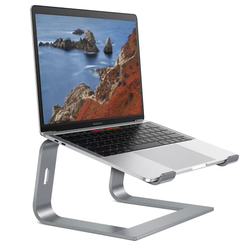 omoton laptop stand mit belüftung, ergonomischer notebook halter für 10-15,6 zoll laptops