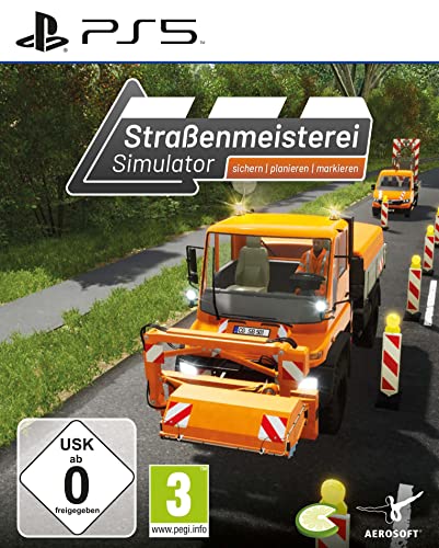 straßenmeisterei simulator ps5 18,98 / ps4 19,98 - aerosoft gmbh, amazon prime