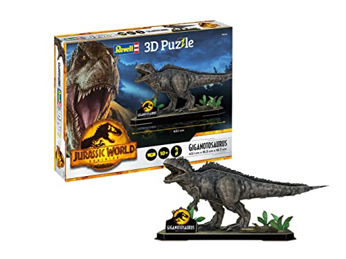 revell 3d puzzle jurassic world dominion bau set für dinosaurier-fans