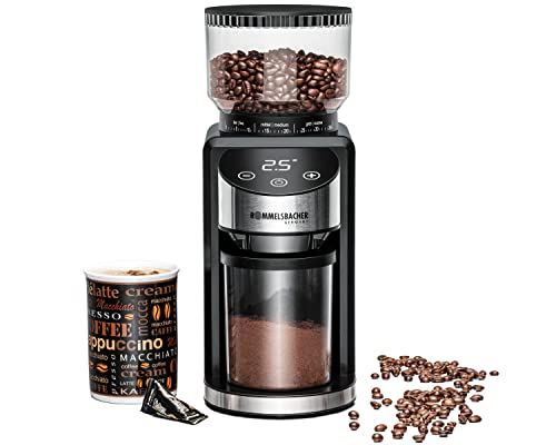 ROMMELSBACHER EKM 400 Kaffeemühle - Kegelmahlwerk, 35 Stufen, 220 g Bohnenbehälter