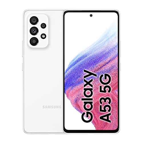 Samsung Galaxy A53 5G Smartphone - Awesome White, 30 Monate Garantie