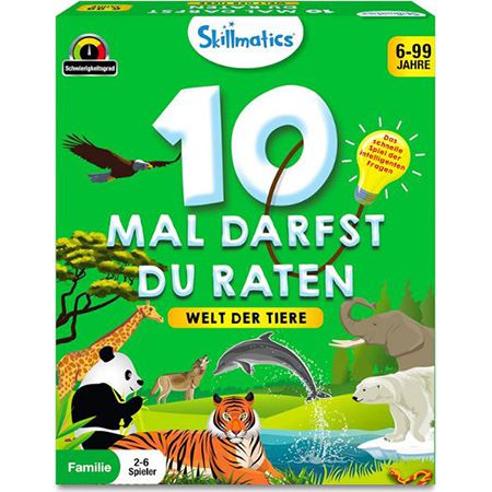 skillmatics tierreich kartenspiel 10 mal darfst du raten für 10,98