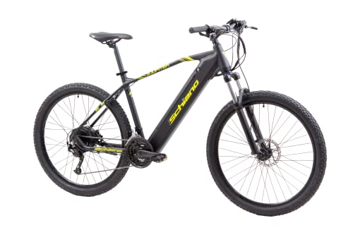f.lli schiano e-jupiter e-bike schwarz-gelb für herren und damen