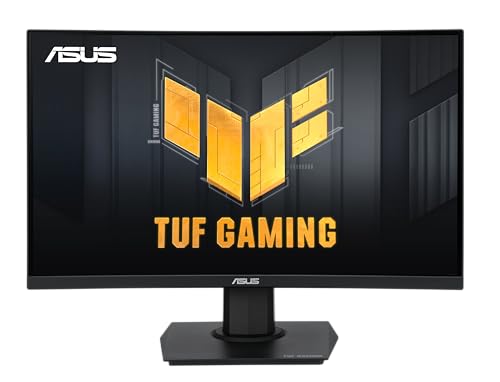 Produktbild: gaming monitor asus tuf 23,6" curved full hd 165hz 1ms freesync dp hdmi