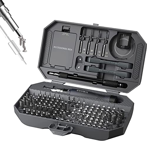 feinmechaniker schraubendreher set, jakemy 164 in 1 magnetisch für telefon, laptop, uhr