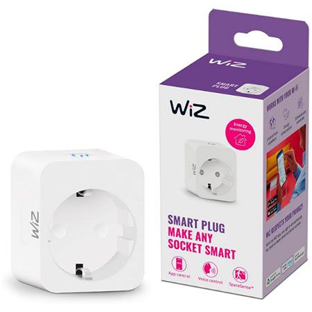 wiz smart plug steckdose mit stromverbrauchsmesser für 4,99 euro