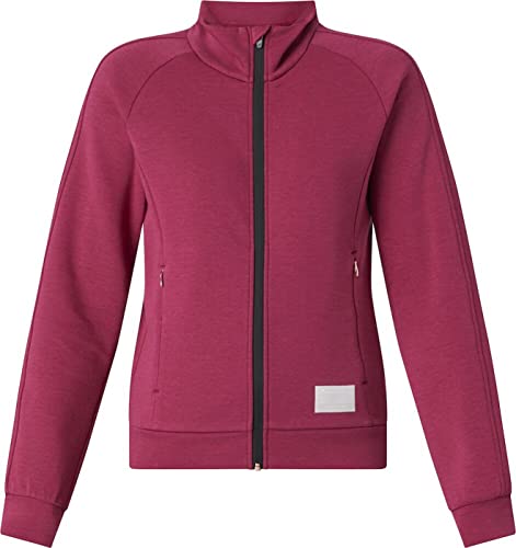 Energetics Layla Jacke Rotwein 36, leicht, atmungsaktiv, ideal für Fitness und Freizeit