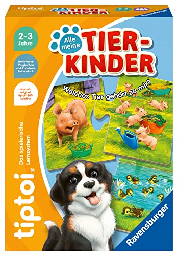 ravensburger tiptoi spiel alle meine tierkinder ab 2 jahre lernspiel ostergeschenke