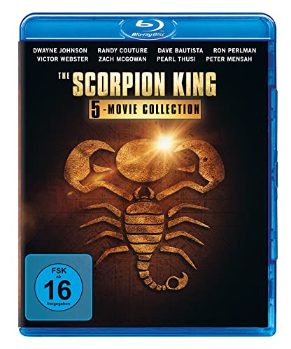 scorpion king 5 film sammlung - 5 blu-rays