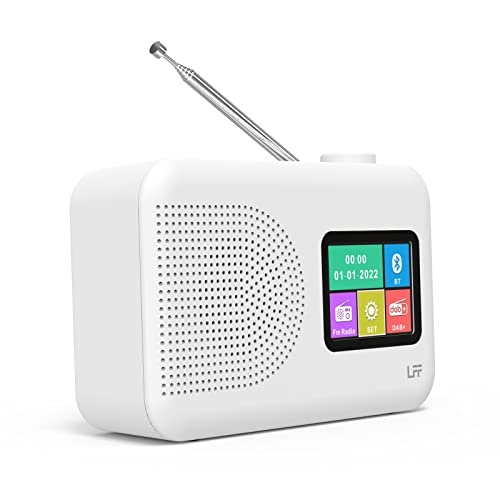 dab radio lff dab digital radio mit bluetooth, fm digital radio, küchenradio