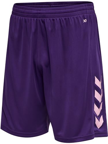 hummel Core XK Poly Sport Shorts Herren - Atmungsaktive Trainingsshorts mit Kordelzug