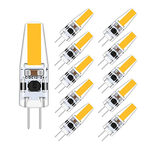 g4 led warmweiß dimmbar 3w 12v leuchtmittel 10er pack ersetzt 20w halogen