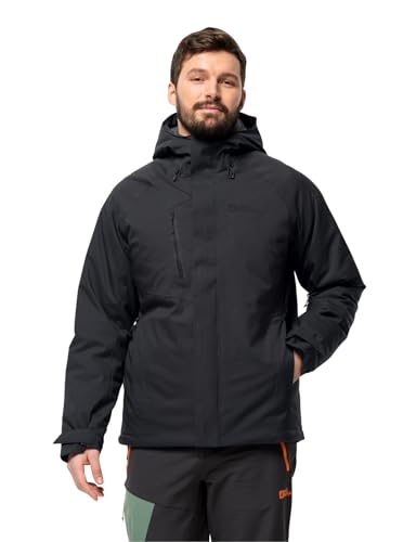 jack wolfskin troposphere ins jkt m jacke schwarz gr. m eu