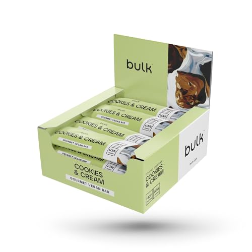 Vegan Proteinriegel 48 g Zartbitterschokolade Gesalzenes Karamell Box 12 Riegel
