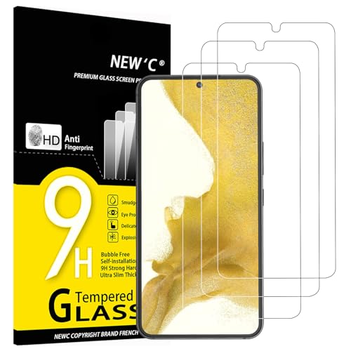 tempered glass screen protector samsung galaxy s22 5g 9h härte ultra klar 3er pack