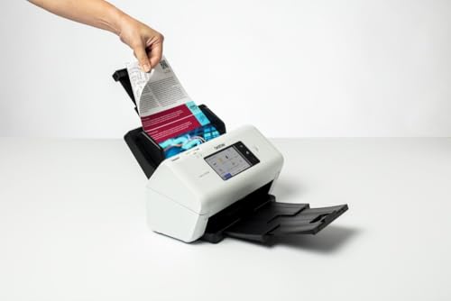 Produktbild: brother ads-4700w dokumentenscanner duplex scan, usb, lan, wlan, touchscreen, weiß