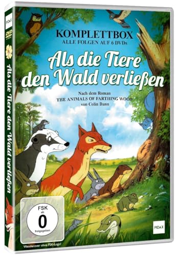 als die tiere den wald verließen - complete collection 6 dvd