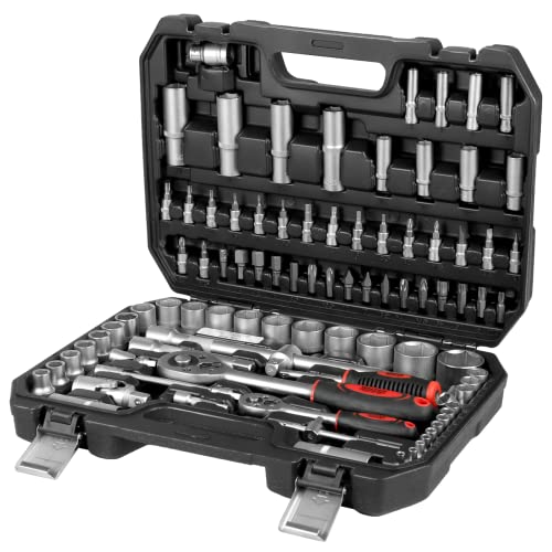 steckschlüsselsatz 94-teilig mit umschartratschen, bits und schlüsseln - walter werkzeuge salzburg