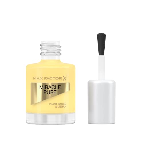 max factor nagellack miracle pure 500 lemon tea vegan langanhaltend schnell trocknend 12 ml