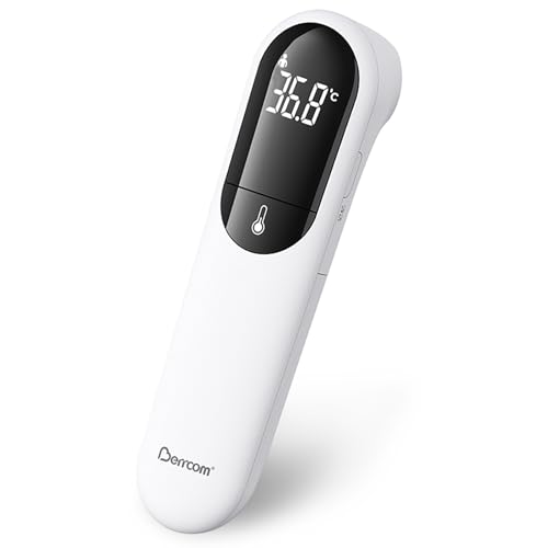 Berrcom infrarot fieberthermometer kontaktlos dual-sonden für kinder und erwachsene