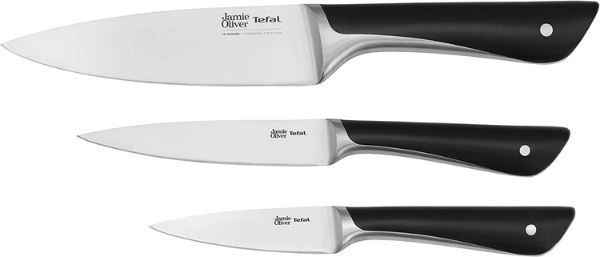 messerset 3er set jamie oliver by tefal k267s3 für 40,69 euro statt 46 euro