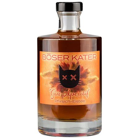 böser kater pfirsich-eistee gin aperitif 0,5l 15,2% vol 21,07 statt 28