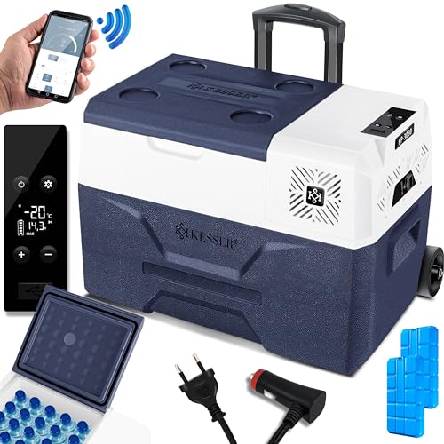 kesser kompressor kühlbox 30 liter app steuerung usb 12/24 v 230 v bis -20 C