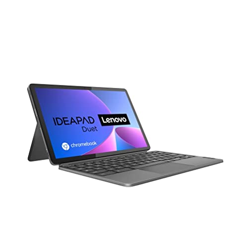 lenovo chromebook ideapad duet, chrome os, qwertz, grau