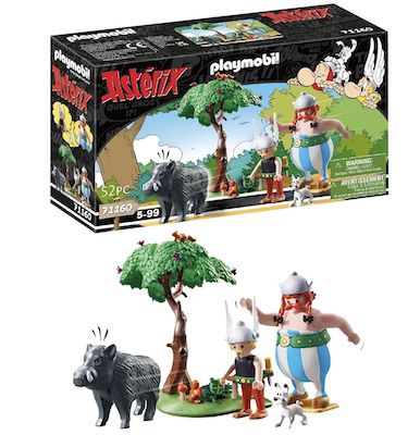 playmobil asterix wildschweinjagd 71160 mit figuren und zubehör