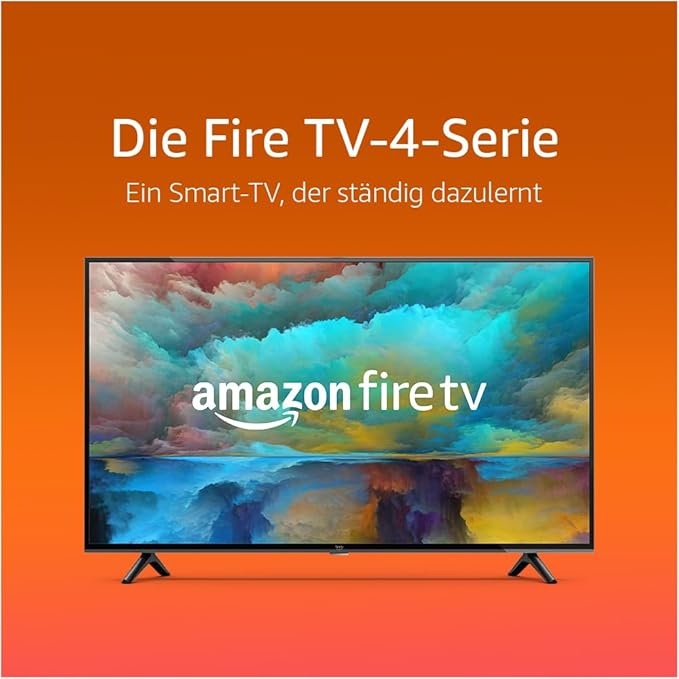 Amazon Fire TV 4-Serie Smart-TV, 4K UHD, HDR, Alexa | 43/50/55 Zoll generalüberholt