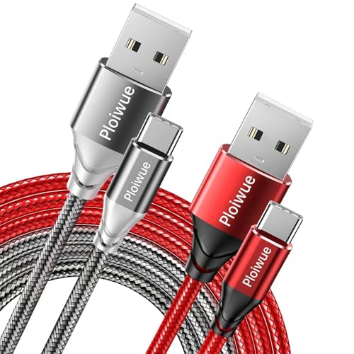 usb c kabel 3m 2 stück ladekabel nylon schnelles laden für samsung huawei sony lg moto g7