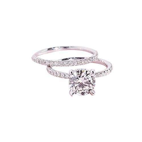 romida damen diamantschmuck ringe 925 silber mit zirkonia als geschenk frauen