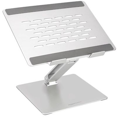 amazon basics laptopständer verstellbar mit wärmeabzug für 21,58