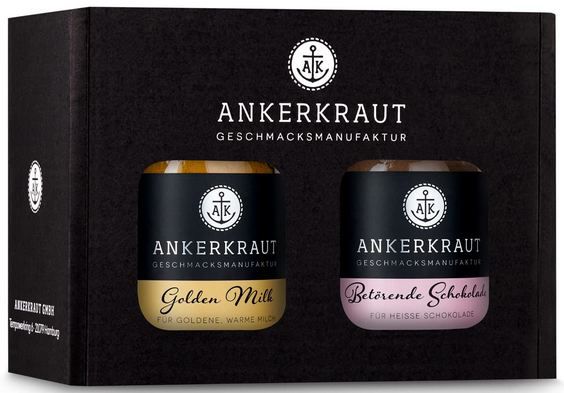 ankerkraut geschenkbox warm-up mit 2 gläsern - 10,47 statt 14